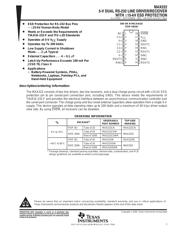 MAX222IDWR Datenblatt PDF