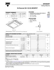 SIR462DP-T1-GE3 数据规格书 1