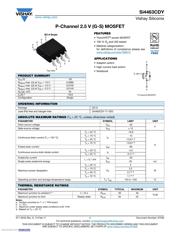 SI4463CDY-T1-GE3 Datenblatt PDF