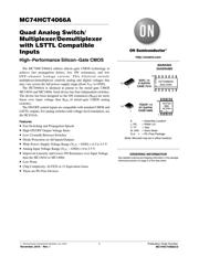 MC74HCT4066ADR2G datasheet.datasheet_page 1