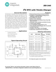 DS1340U-33+ Datenblatt PDF