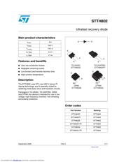 STTH802 数据规格书 1