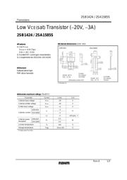 2SB1424T100Q 数据规格书 1