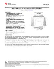 CDCLVD110ARHBT datasheet.datasheet_page 1