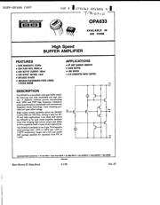 OPA633SH-BI datasheet.datasheet_page 1