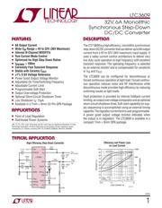 LTC3609EWKG#PBF datasheet.datasheet_page 1