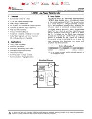 LMC567CMX/NOPB Datenblatt PDF