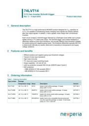 74LVT14PW,112 datasheet.datasheet_page 1