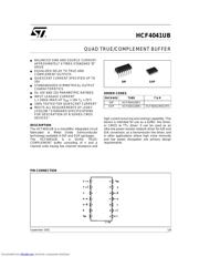 HCF4041UB 数据规格书 1
