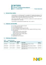 CBT3251D,112 数据规格书 2