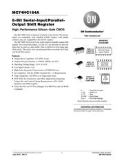 NLV74HC164ADR2G datasheet.datasheet_page 1