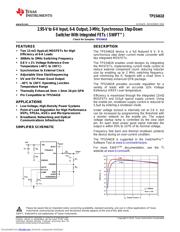 TPS54618RTE 数据规格书 1