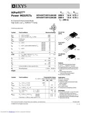 IXFH15N100 datasheet.datasheet_page 1