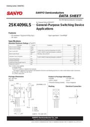 2SK4096LS 数据规格书 1