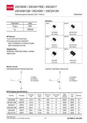 2SC2412KT146Q Datenblatt PDF