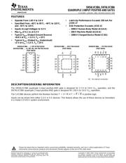 SN74LVC08A datasheet.datasheet_page 1