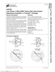 LM7301IM5+ datasheet.datasheet_page 1