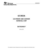 GC3021A-PQ 数据规格书 1