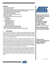 ATF22LV10CZ-25PC datasheet.datasheet_page 1