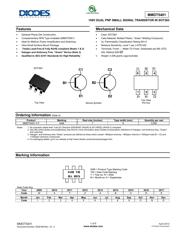 MMDT5401-7-F 数据规格书 1