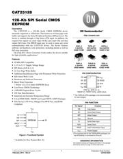 CAT25128VI-G 数据规格书 1