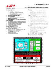C8051F410 Datenblatt PDF
