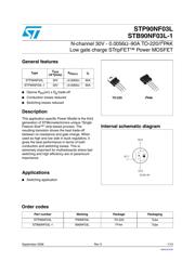 STP90NF03L datasheet.datasheet_page 1