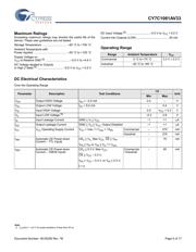 CY7C1061AV33-10ZXI datasheet.datasheet_page 5