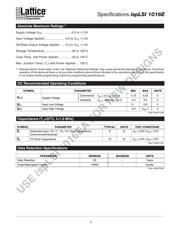 ISPLSI 1016E-100LT44 datasheet.datasheet_page 3