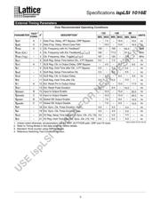 ISPLSI 1016E-100LT44 datasheet.datasheet_page 5