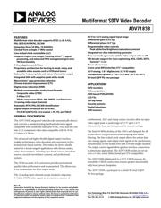 ADV7183BKSTZ datasheet.datasheet_page 1