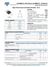 MBR1635 Datenblatt PDF