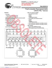 PALCE22V10-5PC 数据规格书 2