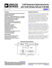 AD9957/PCBZ datasheet.datasheet_page 1