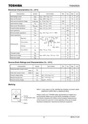TK8A50D datasheet.datasheet_page 2