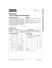DM74ALS151 datasheet.datasheet_page 1