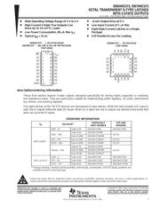 SN74HC373DWR datasheet.datasheet_page 1
