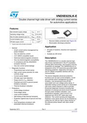 VND5E025LKTR-E datasheet.datasheet_page 1