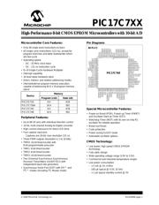 PIC17LC752-08IPT datasheet.datasheet_page 1