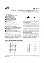 74LVX02MTR datasheet.datasheet_page 1