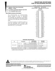 SN74CBT16209 数据规格书 1