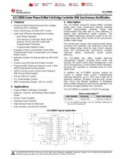 UCC25600D Datenblatt PDF