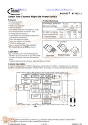 BTS611L1 Datenblatt PDF