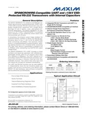 MAX3110 datasheet.datasheet_page 1