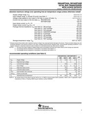 SN74ABT245BDW datasheet.datasheet_page 3