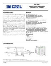 MIC2230-G4YML TR datasheet.datasheet_page 1