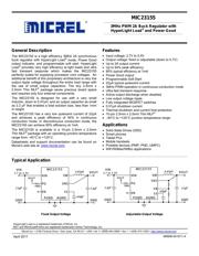 MIC23155YMTTR 数据规格书 1