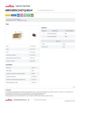 GRM1885C1H271-JA01D 数据规格书 1