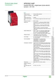 XPSCM1144P datasheet.datasheet_page 1