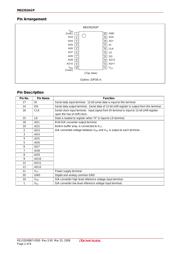 M62352AGP 数据规格书 2